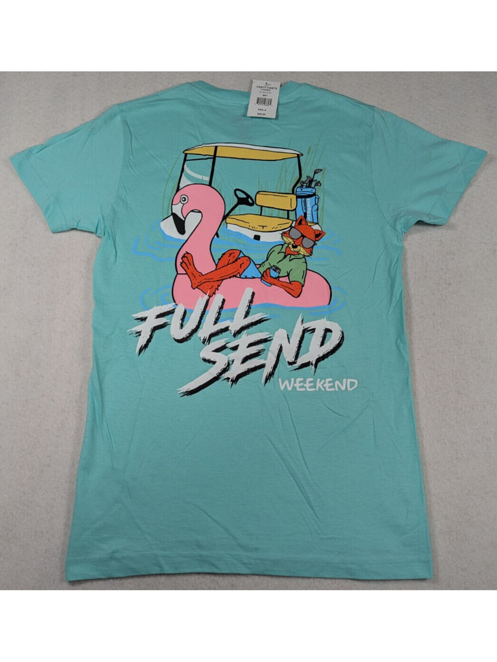 Party Pants - Full Send - Graphic Tshirt - Size S